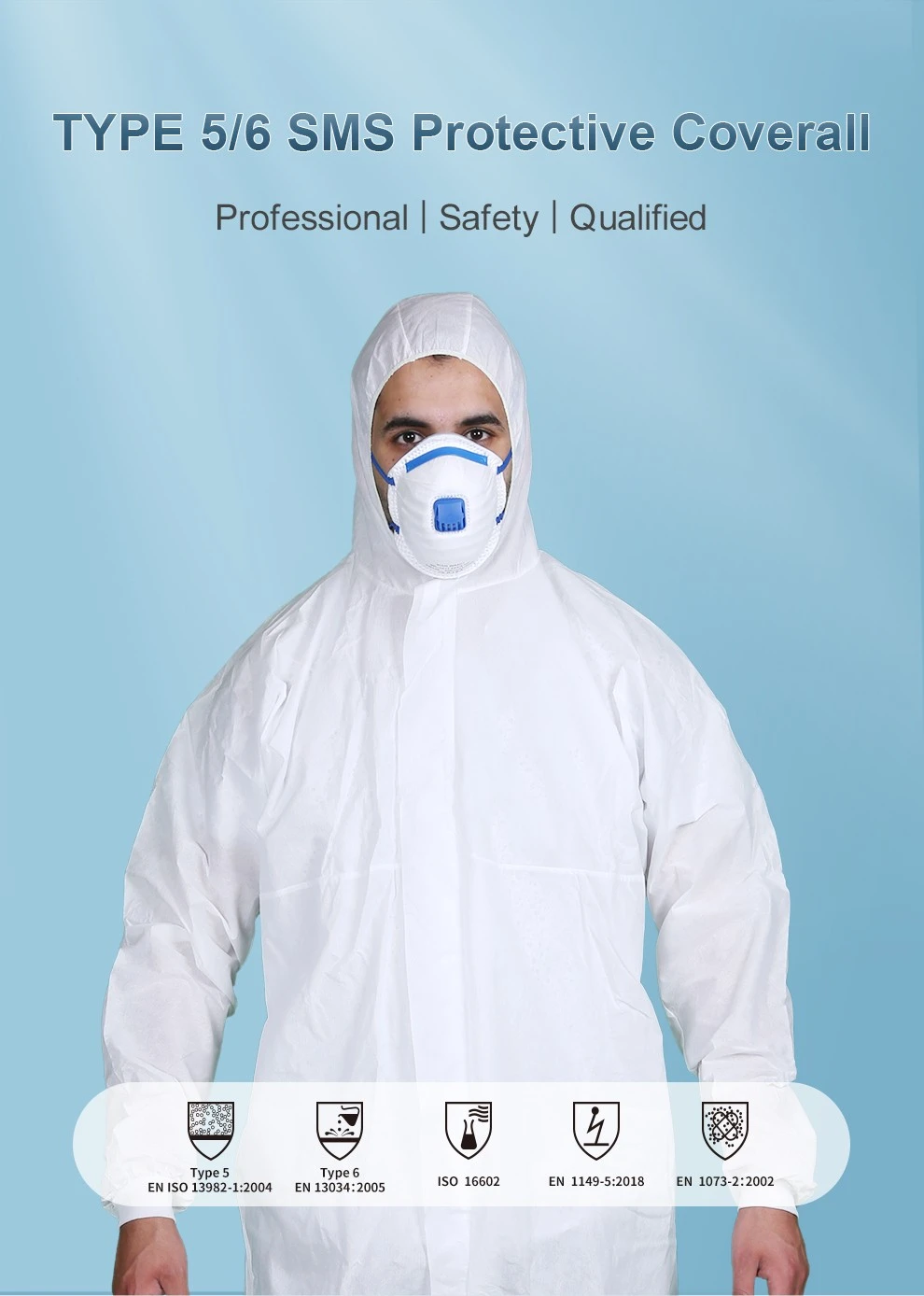 product-990-1388 TYPE 5 and 6 SMS Protective Coverall-1